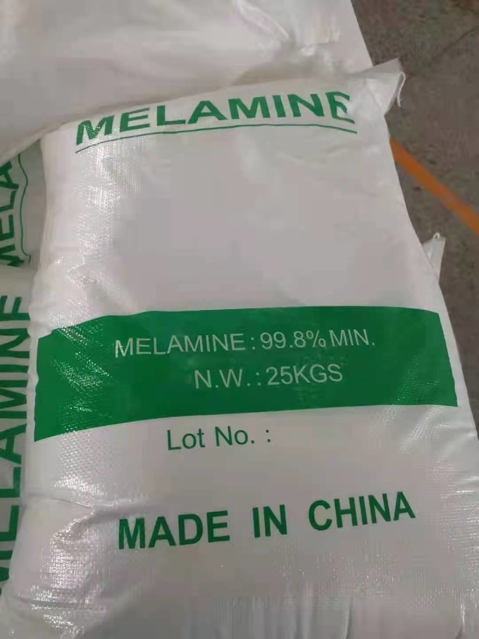 Λευκή 108-78-1 Μελαμίνη σκόνη μέλισης 99,8 % Μελαμίνη επιτραπέζια σκεύη 3